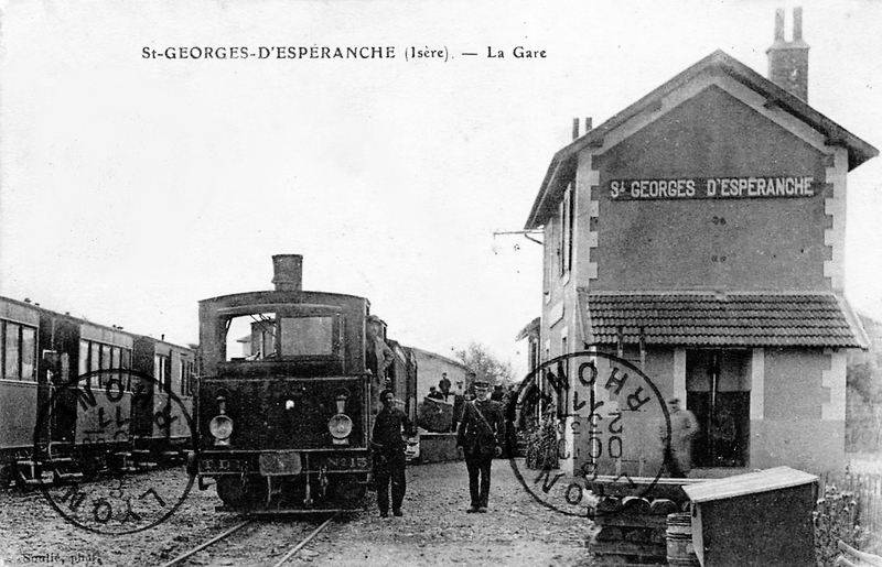 Saint Georges d'Espéranche - La Gare