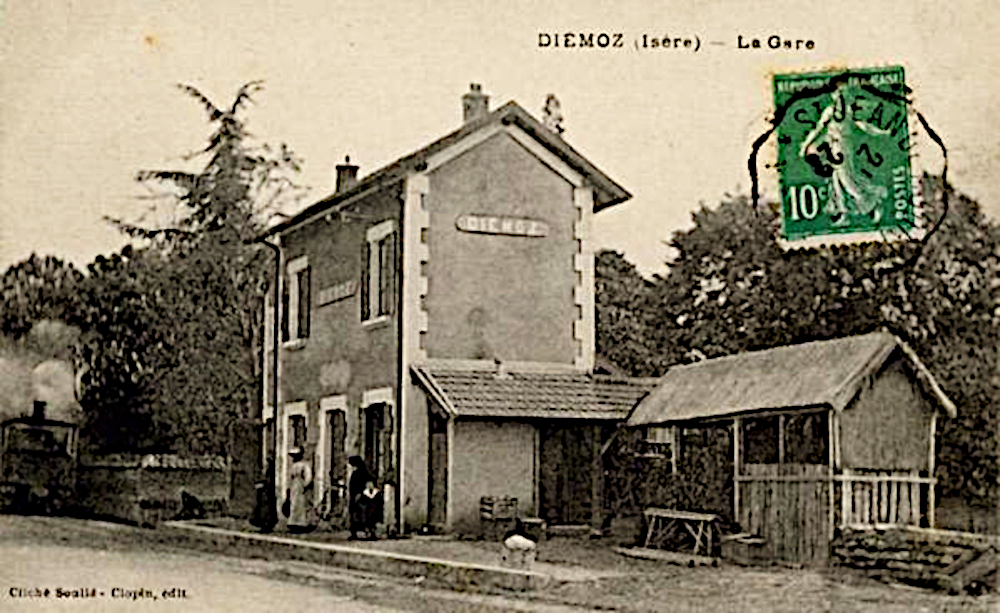 Diemoz - La Gare